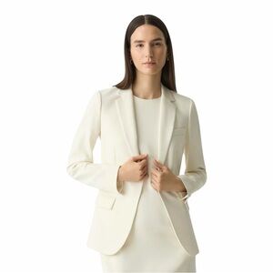 Theory Cream Single-Button Women's Blazer